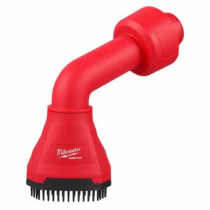 Milwaukee AIR-TIP 1-1/4" - 2-1/2" Swivel Palm Brush Wet/Dry Vac Brush Kit 5 pc - Image 4