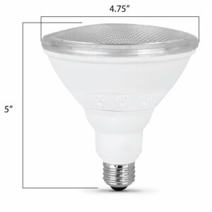 Feit PAR38 E26 (Medium) LED Bulb Bright White 90 Watt Equivalence - Image 4