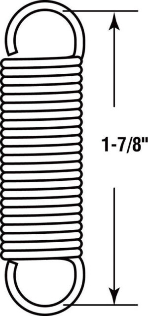 Prime-Line 1-7/8 in. L X 7/16 in. D Extension Spring 2 pk SP 9605 - Image 2