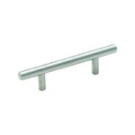 Amerock Bar Pulls Bar Cabinet Pull 3 in. Stainless Steel Silver
