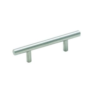 Amerock Bar Pulls Bar Cabinet Pull 3 in. Stainless Steel Silver