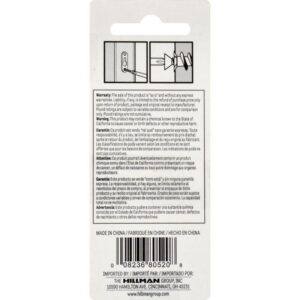 HILLMAN Steel-Plated Silver Keyhole Picture Hanger 20 lb 2 pk - Image 3