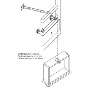 Prime-Line 2-7/8 in. L Steel Drawer Track Roller 2 pk R 7132 - Image 3