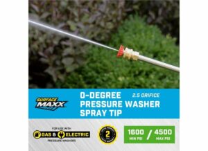 SurfaceMaxx 2.5 Orifice 0-degree Spray Nozzle 4500 psi - Image 4