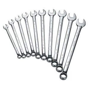 DeWalt SAE Combination Wrench Set 10 pc DWMT72167