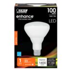 Feit BR30 E26 (Medium) LED Bulb Soft White 100 Watt Equivalence