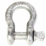 Koch Industries Hot Dipped Galvanized Steel Anchor Shackle 1500 lb 5/16 in. L