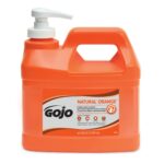 Gojo Natural Orange Citrus Scent Pumice Hand Cleaner 0.5 gal 0958-04