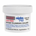 Alpha Fry 6 oz. Lead-Free Plumbing Solder Metal 1 pc.