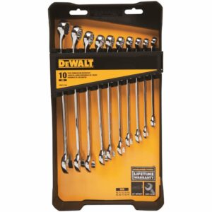 DeWalt SAE Combination Wrench Set 10 pc DWMT72167 - Image 3