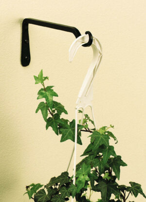 Panacea Black Wrought Iron 3-1/4 in. H Straight Plant Hook 89406 - Image 2