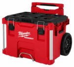 Milwaukee PACKOUT 22 in. Rolling Low Profile Handle Tool Box Black/Red