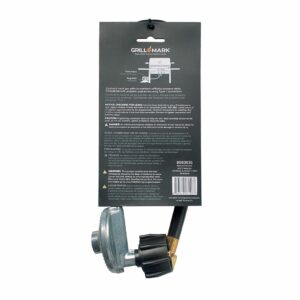Grill Mark 21 in. L Rubber Propane Hose and Regulator - Image 5