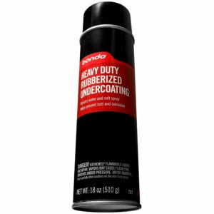 Bondo Rubberized Undercoat Black Rubber Coating, 18 oz. Aerosol - Image 3