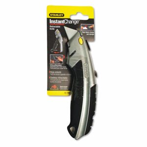 Stanley InstantChange 6-5/8 in. Retractable Utility Knife Black/Gray - Image 2