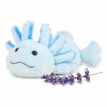 Warmies Axolotl Stuffed Animals Blue