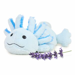 Warmies Axolotl Stuffed Animals Blue