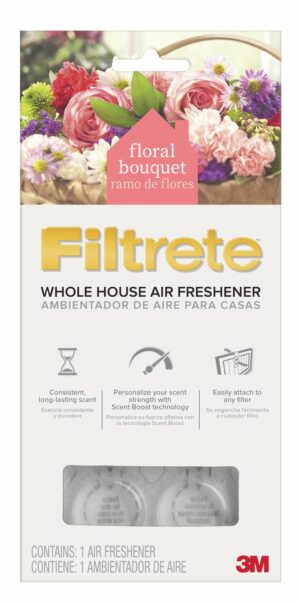 Filtrete SI-1-TB Whole House Air Freshener-Floral, 1 Count (Pack of 1)