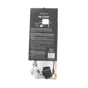 Grill Mark Stainless Steel Gas Line Hose and Regulator 21 in. L For Universal - Image 2