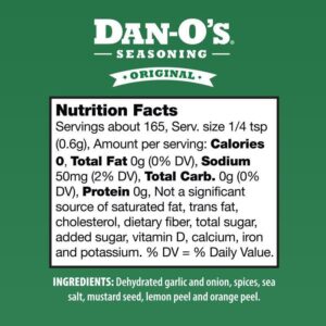 Dan-O’s Original Seasoning 3.5 oz - Image 3