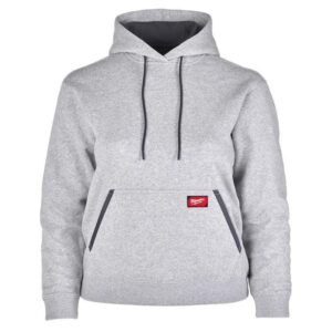Milwaukee Freeflex Long Sleeve Women's Hooded Hoodie Gray XL