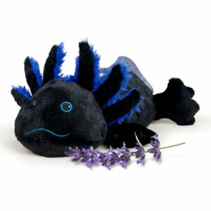 Warmies Axolotl Stuffed Animals Black