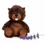 Warmies Beaver Stuffed Animals Brown