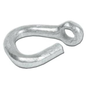 Koch Industries Zinc-Plated Steel Cold Shut 1250 lb (Pack of 10) - Image 2