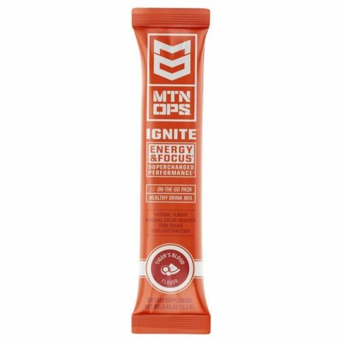 MTN OPS Ignite Tigers Blood Energy Drink Mix (Pack of 12) - Wesson Hardware