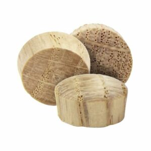 Richelieu Round Oak Head Plug 1/2 in. D X .5 in. L Natural 25-Pack