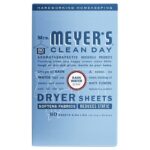 Mrs. Meyer's Clean Day Rain Water Scent Dryer Sheets Sheets 80 pk