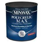 Minwax Polycrylic Max Gloss Clear Water-Based Polycrylic 1 qt 633335555