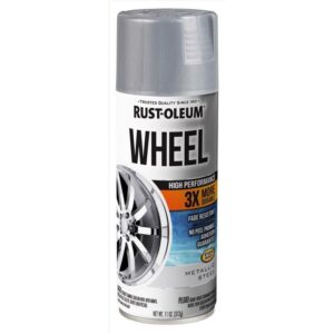 Rust-Oleum High Performance Wheel Spray Paint Metallic Steel 11 oz. 366440