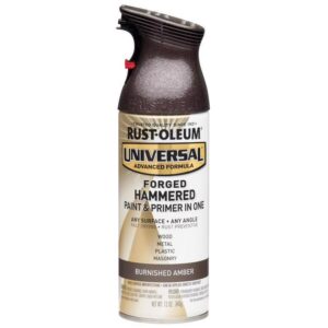 Rust-Oleum Universal Hammered Burnished Amber Spray Paint 12 oz 271480