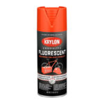 Krylon Paint Spray Flourescent Red 11 oz K03101