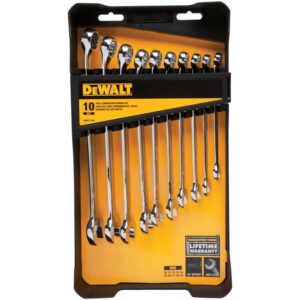 DeWalt SAE Combination Wrench Set 10 pc DWMT72167 - Image 2