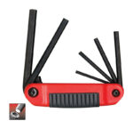 EKLIND 25611 Ergo-Fold Fold-up Hex Key allen wrench - 6pc set SAE Inch Sizes 5/32-3/8