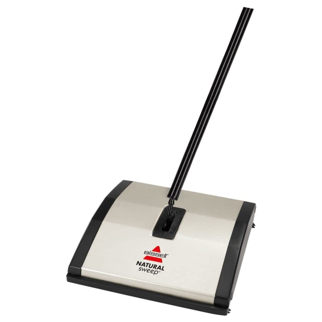 Bissell Natural Sweep Carpet and Floor Sweeper with Dual Brush Rotating System and 2 Corner Edge Brushes, 92N0A, 4.2 lb. - Image 8
