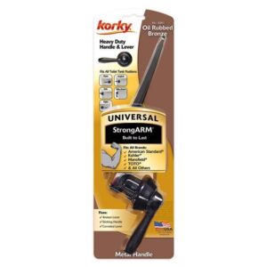 Korky StrongARM Faucet Style Oil Rubbed Bronze Flush Handle 6081BP