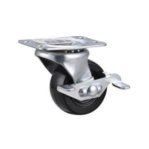 Projex 2 in. D Swivel Soft Rubber Caster 90 lb