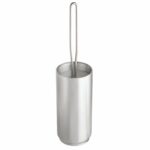 iDesign Steel Handle Bowl/Brush Holder Set 28230