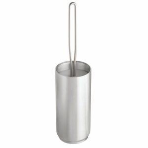iDesign Steel Handle Bowl/Brush Holder Set 28230