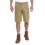 Carhartt Men's Relaxed 11" Rigby Cargo Short Dark Khaki 103542-253 W36