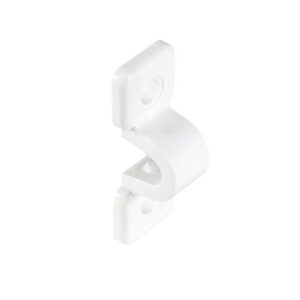 Rubbermaid 8.6 in. H X 7 in. W X .5 in. L Plastic C Clamp 20-Pack