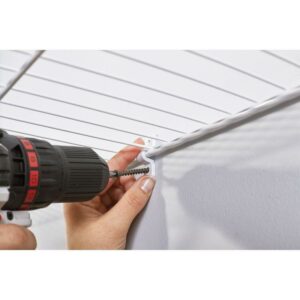 Rubbermaid 8.6 in. H X 7 in. W X .5 in. L Plastic C Clamp 20-Pack - Image 2