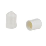 Rubbermaid 6.8 in. H X 4.5 in. W X .4 in. L Plastic End Caps 14-Pack