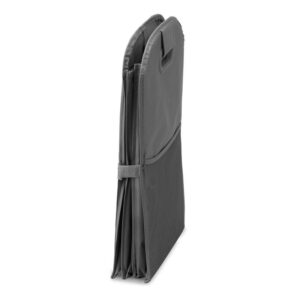 Whitmor Gray Fabric Collapsible Hamper - Image 2