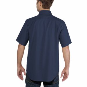 Carhartt Rugged Flex® Rigby Short Sleeve Work Shirt Navy 103555-412 Large - Image 2