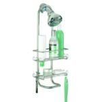 InterDesign Bathroom Shower Caddy for Shampoo, Conditioner, Soap - Chrome