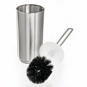 iDesign Steel Handle Bowl/Brush Holder Set 28230 - Image 3